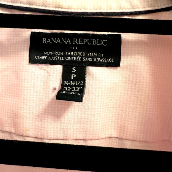 Banana Republic Men’s Tailored Slim Fit dress shirt, 14-14.5” - Picture 3 of 6